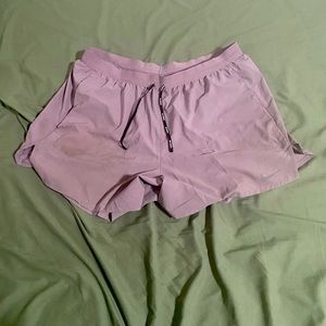 Nike purple grey athletic running shorts men xl